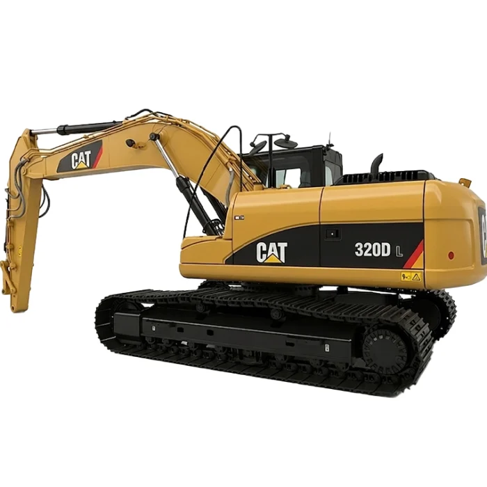 Аренда гусеничного экскаватора с гидромолотом Caterpillar 320DL