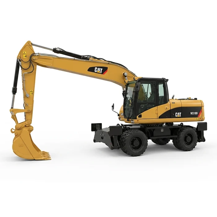 Аренда колесного экскаватора с ковшом Caterpillar M318D